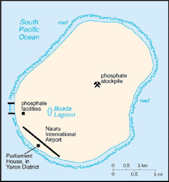 Karte für einen Freiwilligendienst in Nauru
